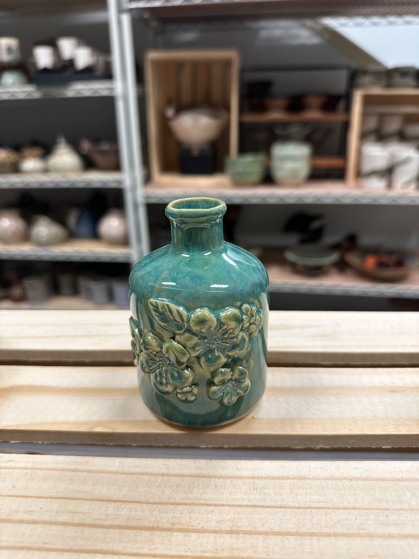 Small porcelain bud vase