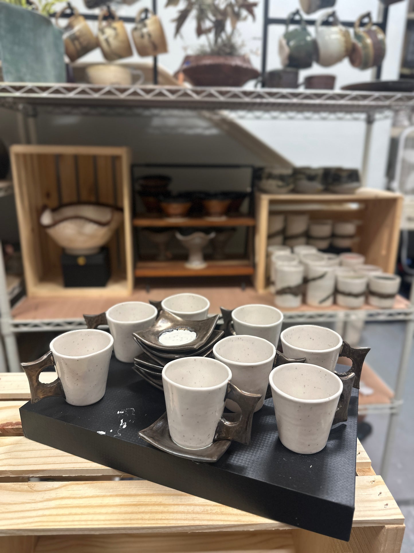 Espresso cup with saucer