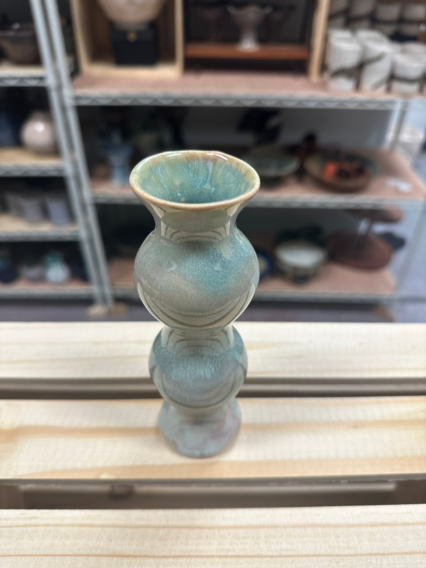 Porcelain bud vase