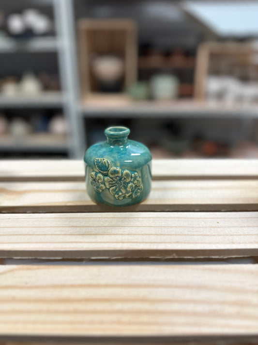 Small porcelain bud vase