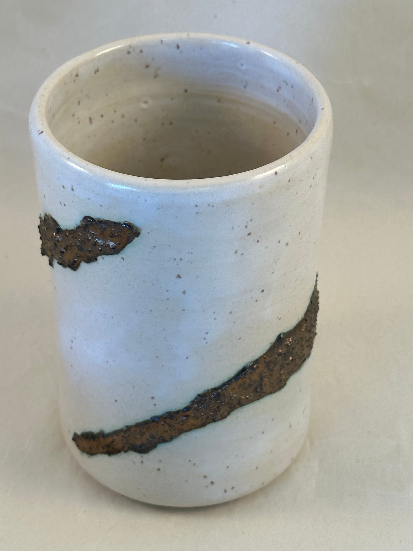 Large ceramic tumbler